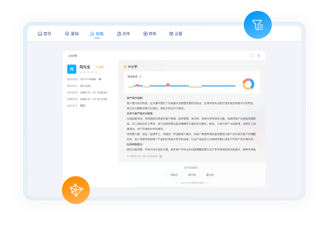 通话记录自动分析